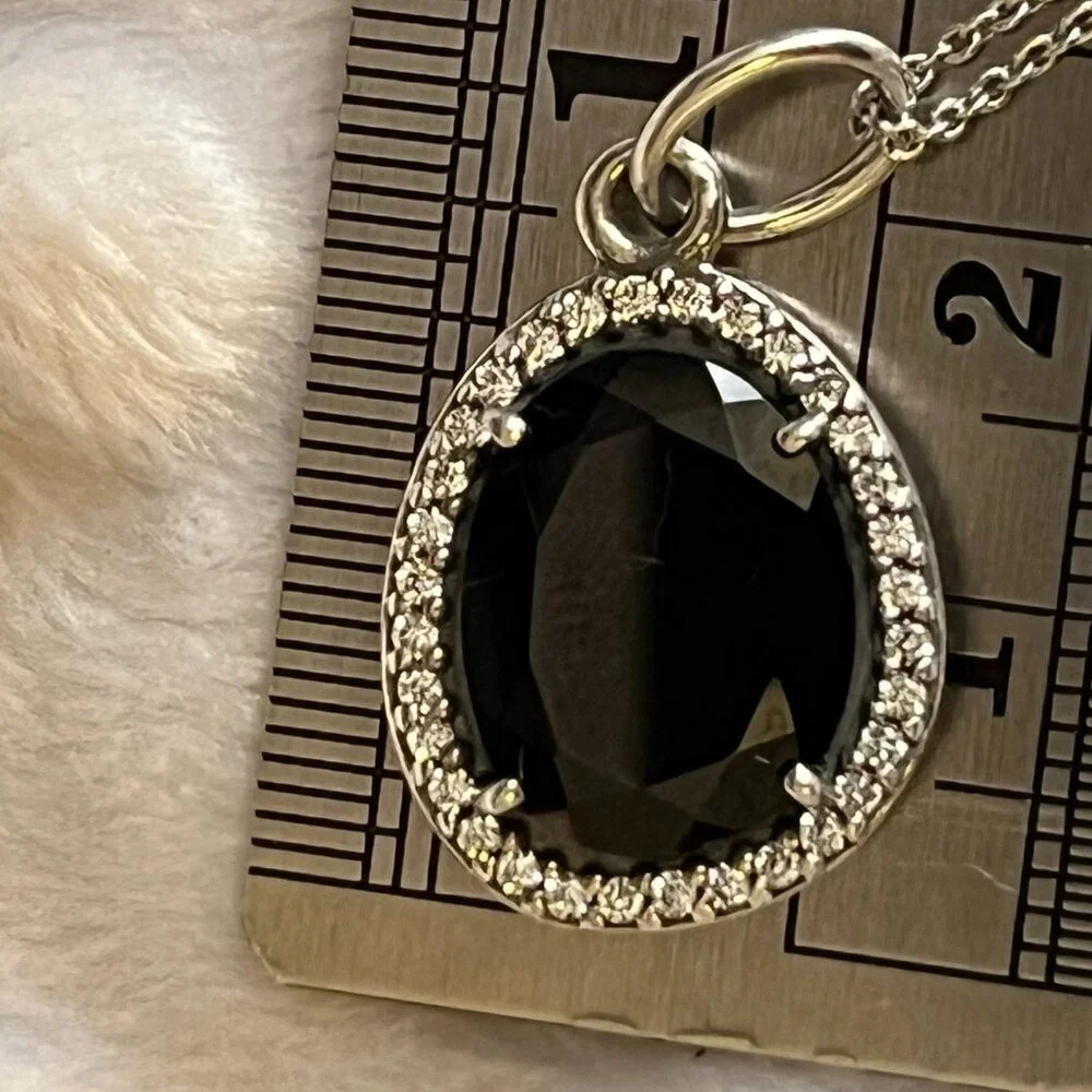 Pandora Glamorous Legacy Black Spinel Pendant – 390353SPB – 925 ALE - Picture 5 of 12